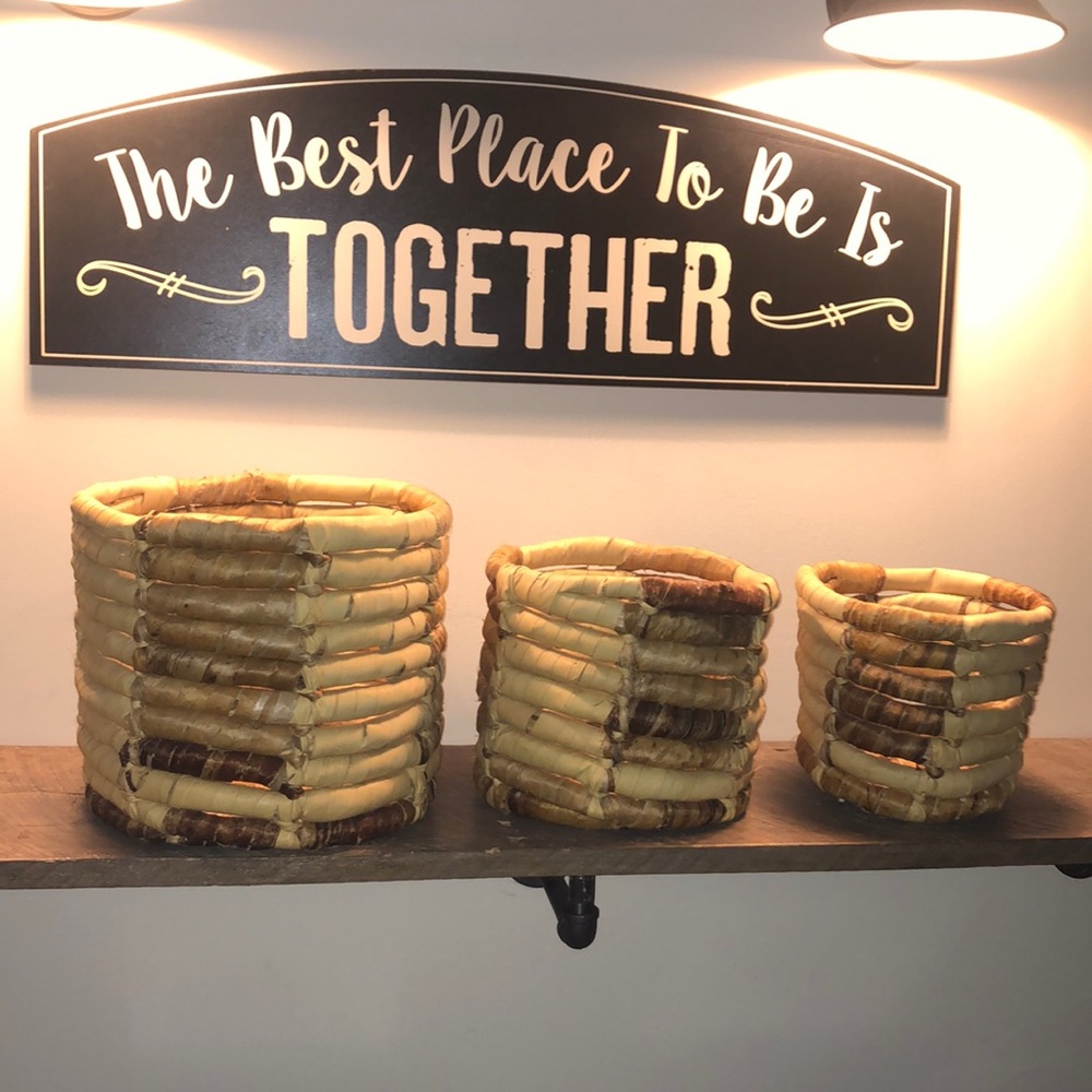Set of 3 Nesting Baskets